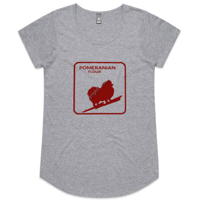 Pomeranian - Women's Tee, Scooped Neck Thumbnail