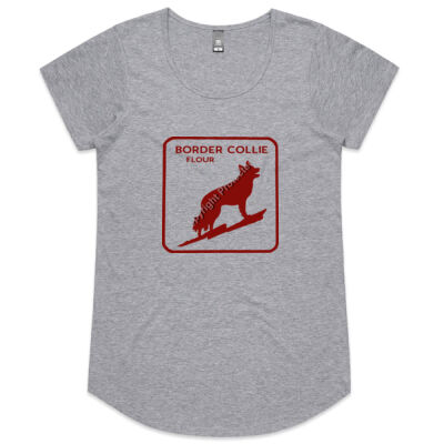 Border Collie - Women's Tee, Scooped Neck Thumbnail