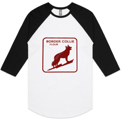 Border Collie - Unisex Raglan Thumbnail