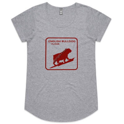 English Bulldog - Women's Tee, Scooped Neck Thumbnail