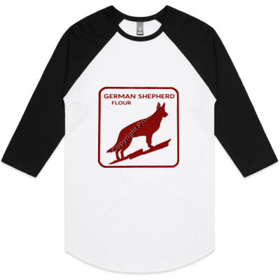 German Shepherd - Unisex Raglan Thumbnail