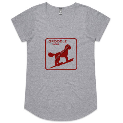 Groodle - Women's Tee, Scooped Neck Thumbnail