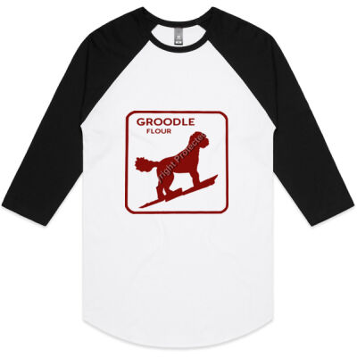 Groodle - Unisex Raglan Thumbnail