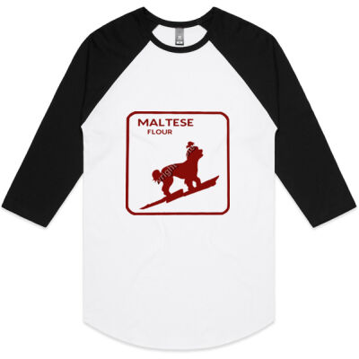 Maltese - Unisex Raglan Thumbnail