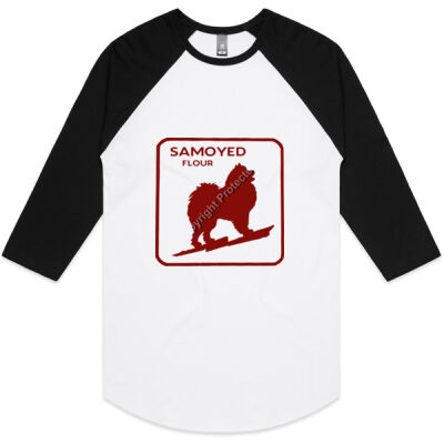 Samoyed - Unisex Raglan Thumbnail