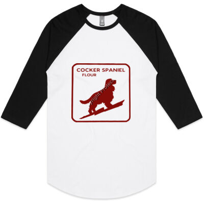 Cocker Spaniel - Unisex Raglan Thumbnail