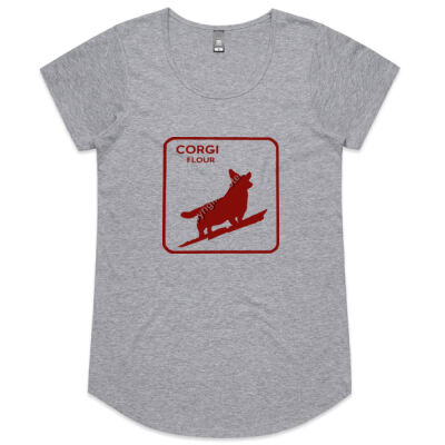 Corgi - Women's Tee, Scooped Neck Thumbnail