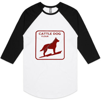 Cattle Dog - Unisex Raglan Thumbnail