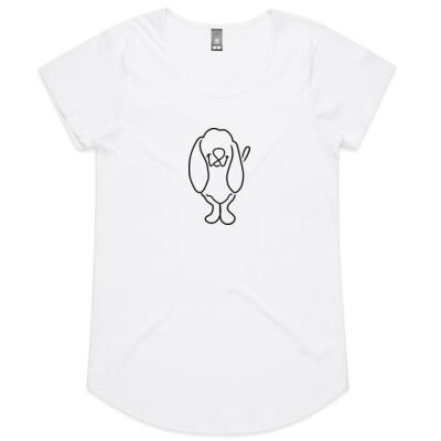 Basset Hound - Women's Tee, Scooped Neck Thumbnail