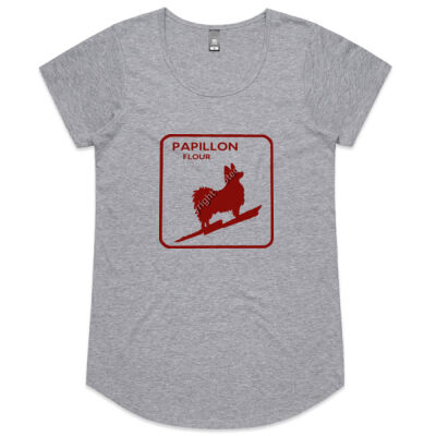 Papillon - Women's Tee, Scooped Neck Thumbnail