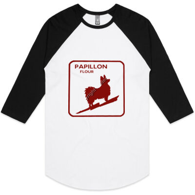 Papillon - Unisex Raglan Thumbnail