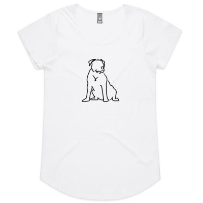 American Bully - Women's Tee, Scooped Neck Thumbnail